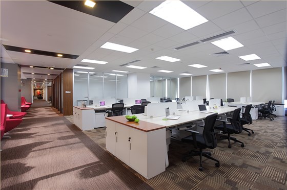 胜美集团OD脚板式直型职员位职员空间案例图片116 (5)