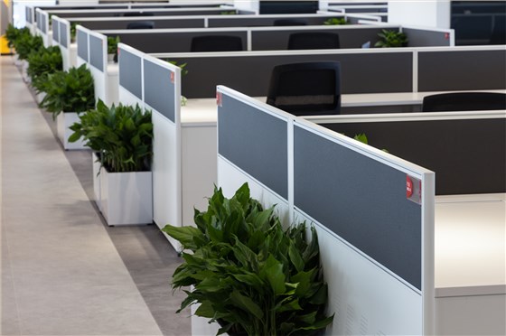 杭州海康威视小图VL屏风板式职员位职员空间案例图片 (36)