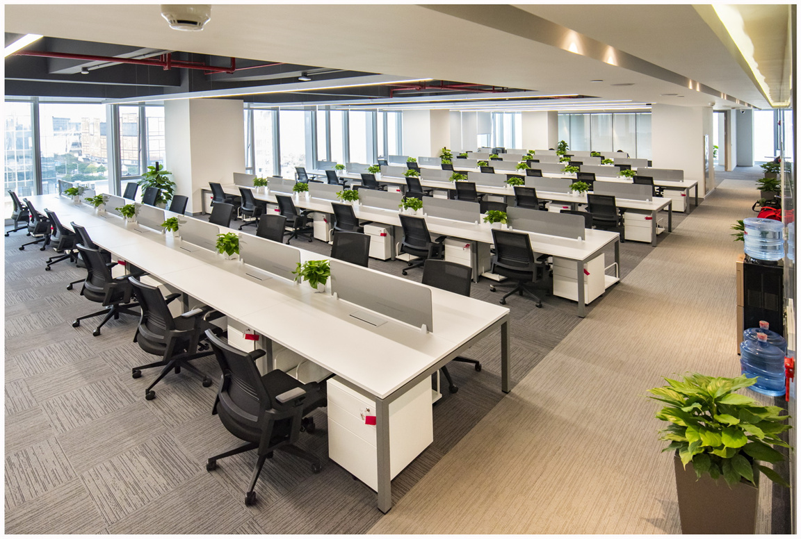 金融：长沙银行D1OE脚直营屏风职员位职员区场景案例图片(97)