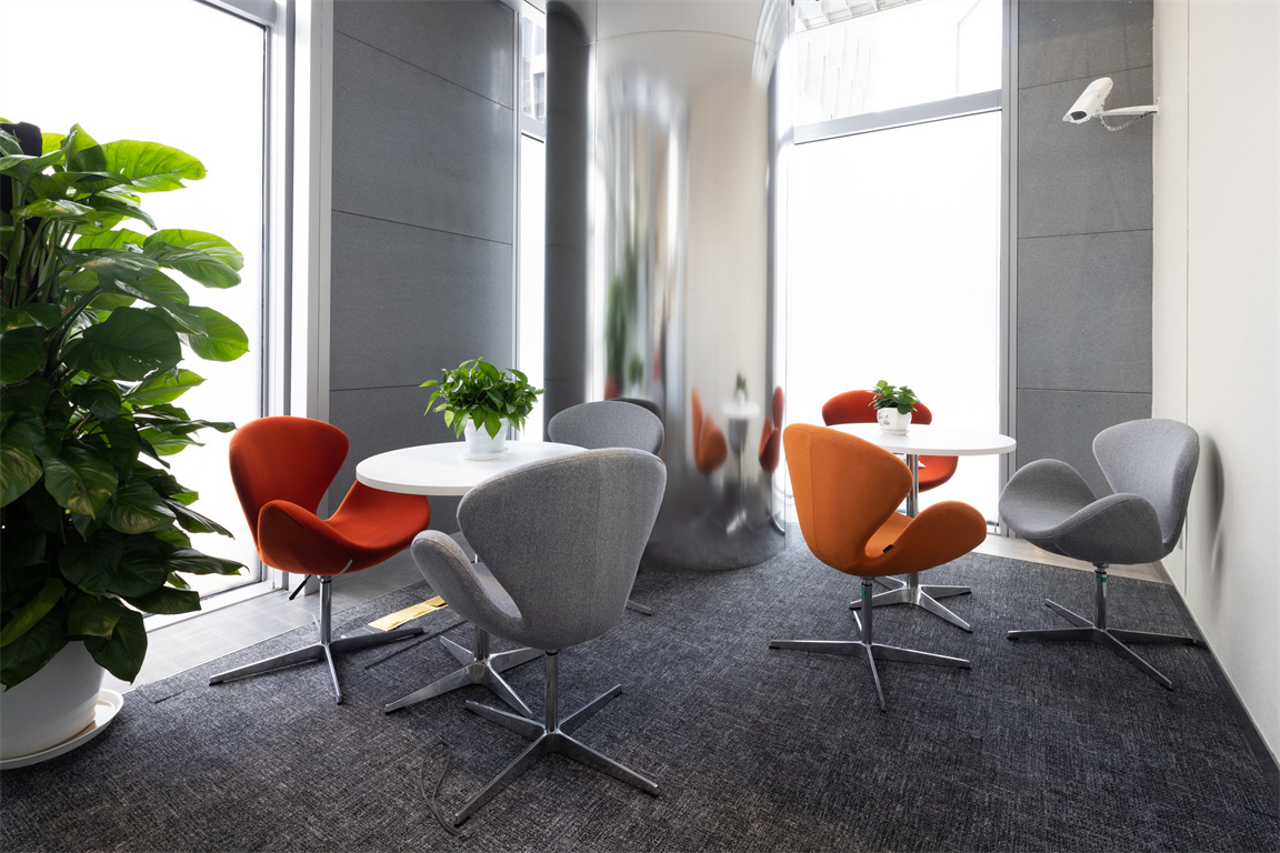 上海中国结算中心休息桌椅组合休息区场景案例图片 (65)