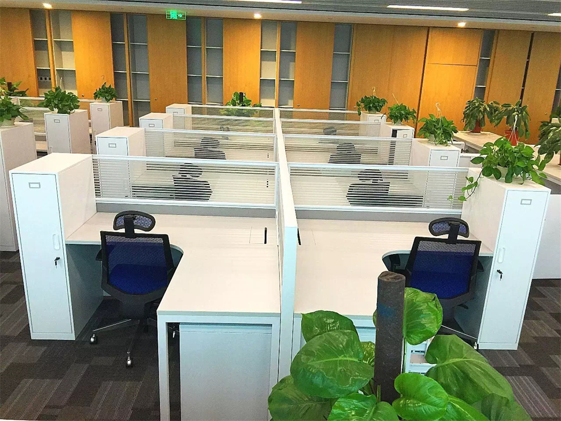 中国航空技术股份公司VL屏风职员位职员空间案例照片 (2)