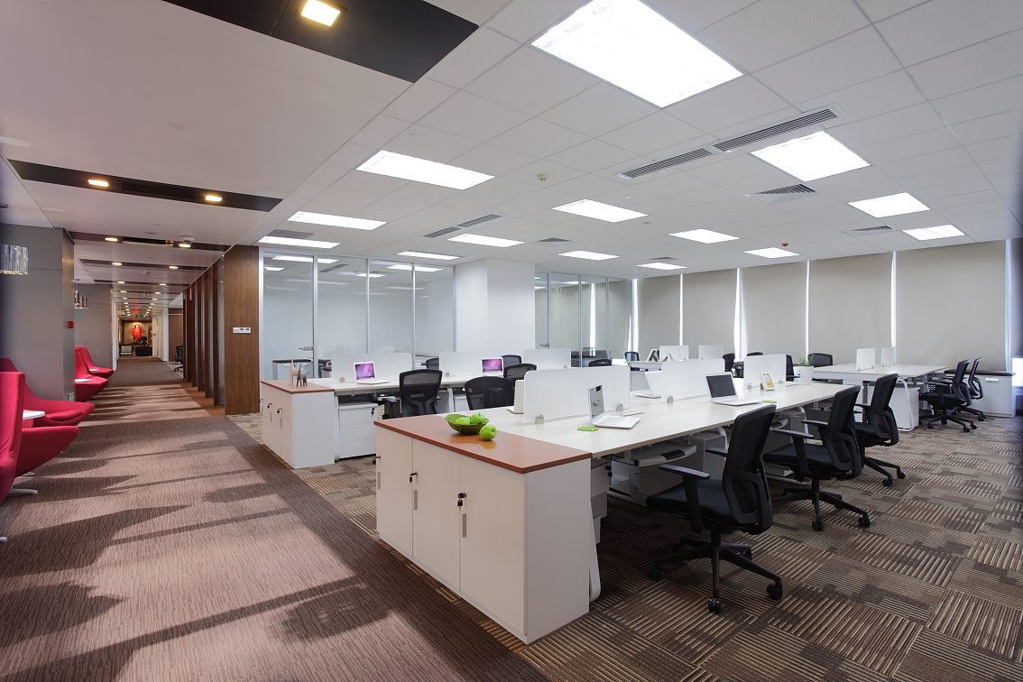 胜美集团OD脚板式直型职员位职员空间案例图片116 (5)