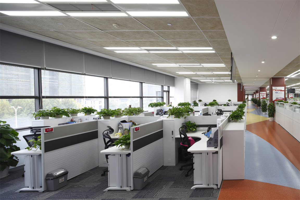 IT高科--武汉联想 第二期VL屏风职员工位职员空间案例照片 (2)