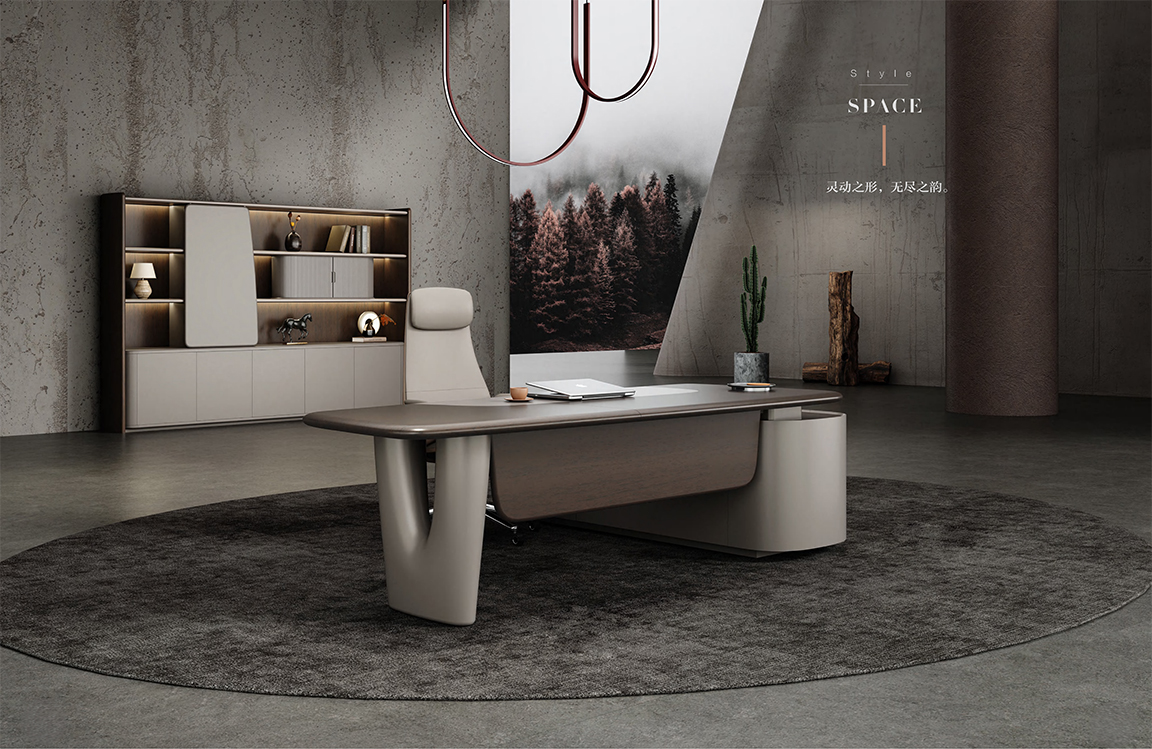 朗顿01（桌组） 班台